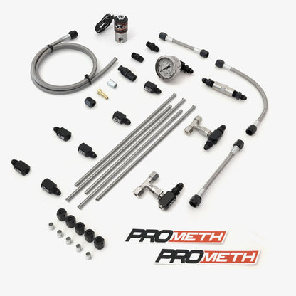 U-Bend It Universal 4 Cylinder Direct Port Methanol Injection With 5th Injector, Dual Stage