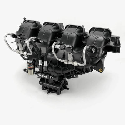 ProMeth Signature Series 4 Cylinder Direct Port With Split Block, Solenoid, Check Valves & Straight Nozzle Holders (uBend It)