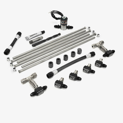 ProMeth Signature Series 4 Cylinder Direct Port With Straight Nozzle Holders (Ubend-It)