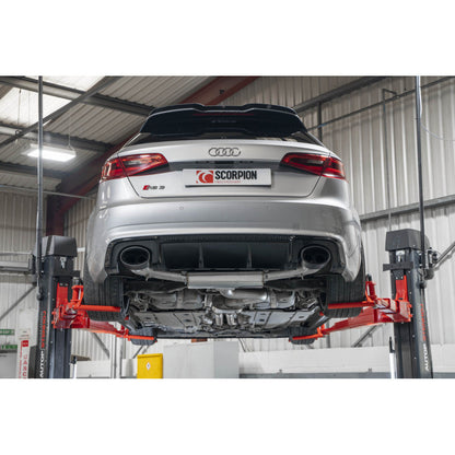 Audi RS3 8V 15-17 Scorpion Cat Back - Dark Road Performance