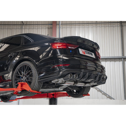 Audi S3 2.0T 8V (Saloon) PFL+FL Scorpion Cat/GPF Back - Dark Road Performance