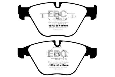 EBC BMW E90 E92 Redstuff Sport Front Brake Pads - ATE Caliper (Inc. 325i, 330i, 335i & 335d)
