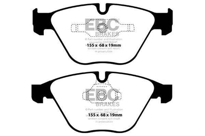 EBC BMW E90 E92 Redstuff Sport Front Brake Pads - ATE Caliper (Inc. 325i, 330i, 335i & 335d) - Motorsport Calibrations