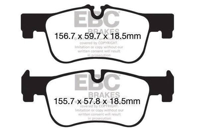 EBC BMW F22 F23 218i Redstuff Sport Front Brake Pads - ATE Caliper