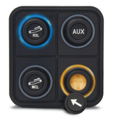 Ecumaster 4 Key Canbus Keyboard