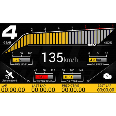 Ecumaster ADU Race Dash ADU5