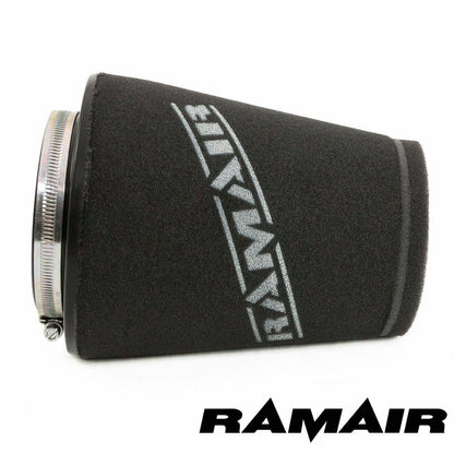 Ramair 100mm ID Neck - Polymer Base Neck Cone Air Filter