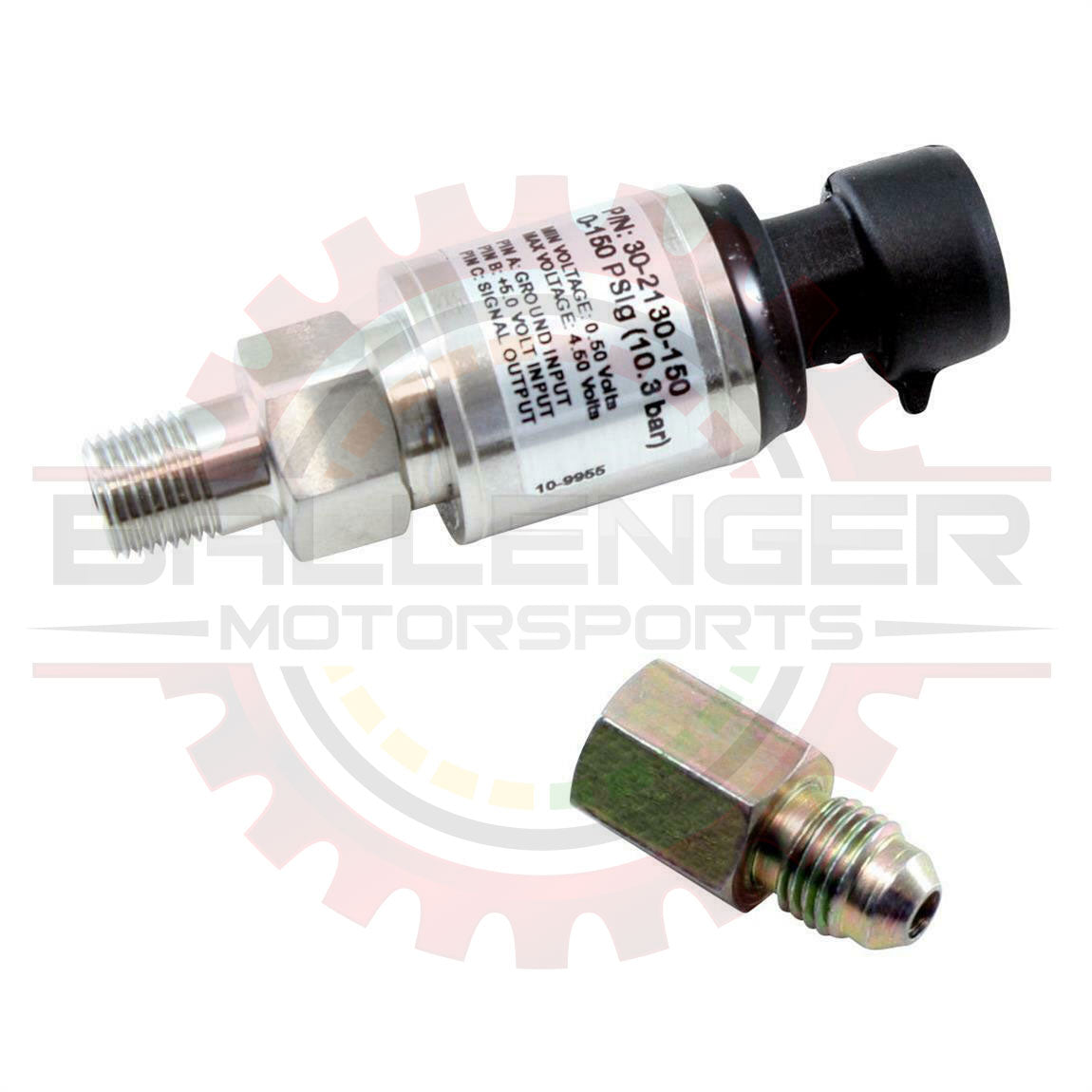 AEM 1000 PSIg Stainless Sensor Kit Stainless Steel Sensor Body 1/8" NPT