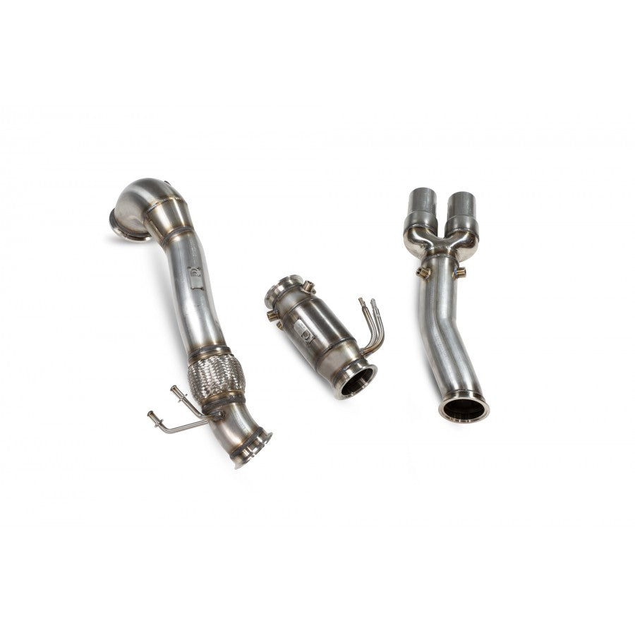 Scorpion Audi RS3 8V Sportback & Saloon/TT RS MK3 (19-21) Downpipe Decat/Sports Cat - Dark Road Performance