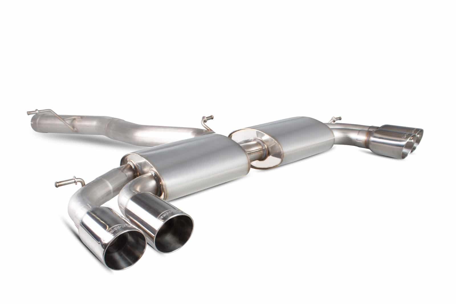 Scorpion Audi S3 2.0T 8V (3DR & Sportback) (2013-2016) Cat-Back System - Dark Road Performance