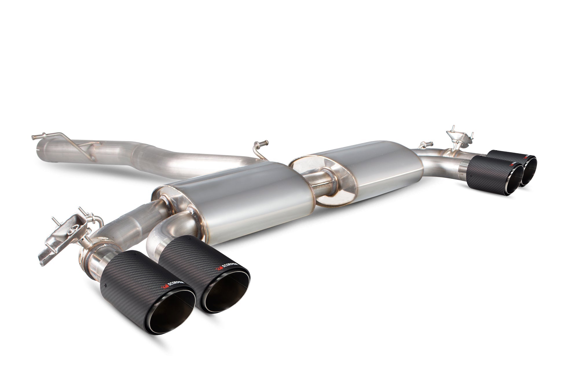 Scorpion Audi S3 2.0T 8V (3DR & Sportback) (2013-2016) Cat-Back System - Dark Road Performance