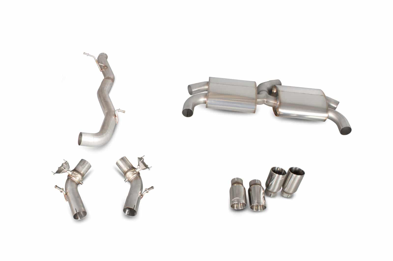 Scorpion Audi S3 2.0T 8V (3DR & Sportback) (2013-2016) Cat-Back System - Dark Road Performance