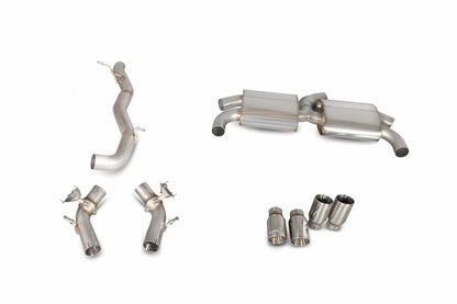 Scorpion Audi S3 2.0T 8V (3DR & Sportback) (2013-2016) Cat-Back System - Dark Road Performance
