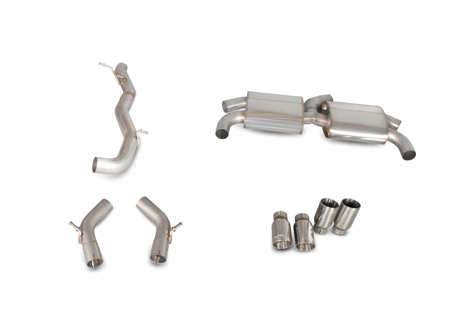 Scorpion Audi S3 2.0T 8V (3DR & Sportback) (2013-2016) Cat-Back System - Dark Road Performance
