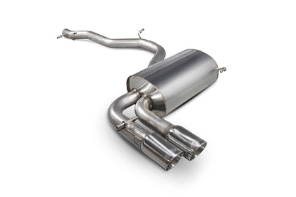 Scorpion Audi S3 8P (2006-2012) Non-Resonated Cat-Back System - Dark Road Performance