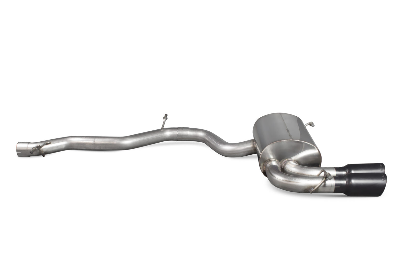 Scorpion Audi S3 8P (2006-2012) Non-Resonated Cat-Back System - Dark Road Performance