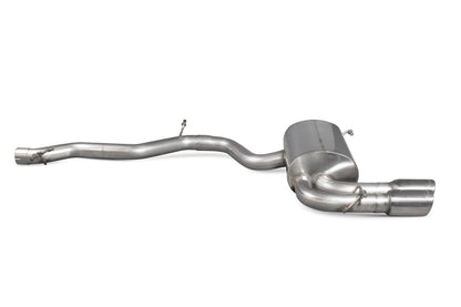Scorpion Audi S3 8P (2006-2012) Non-Resonated Cat-Back System - Dark Road Performance