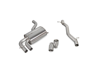 Scorpion Audi S3 8P (2006-2012) Non-Resonated Cat-Back System - Dark Road Performance