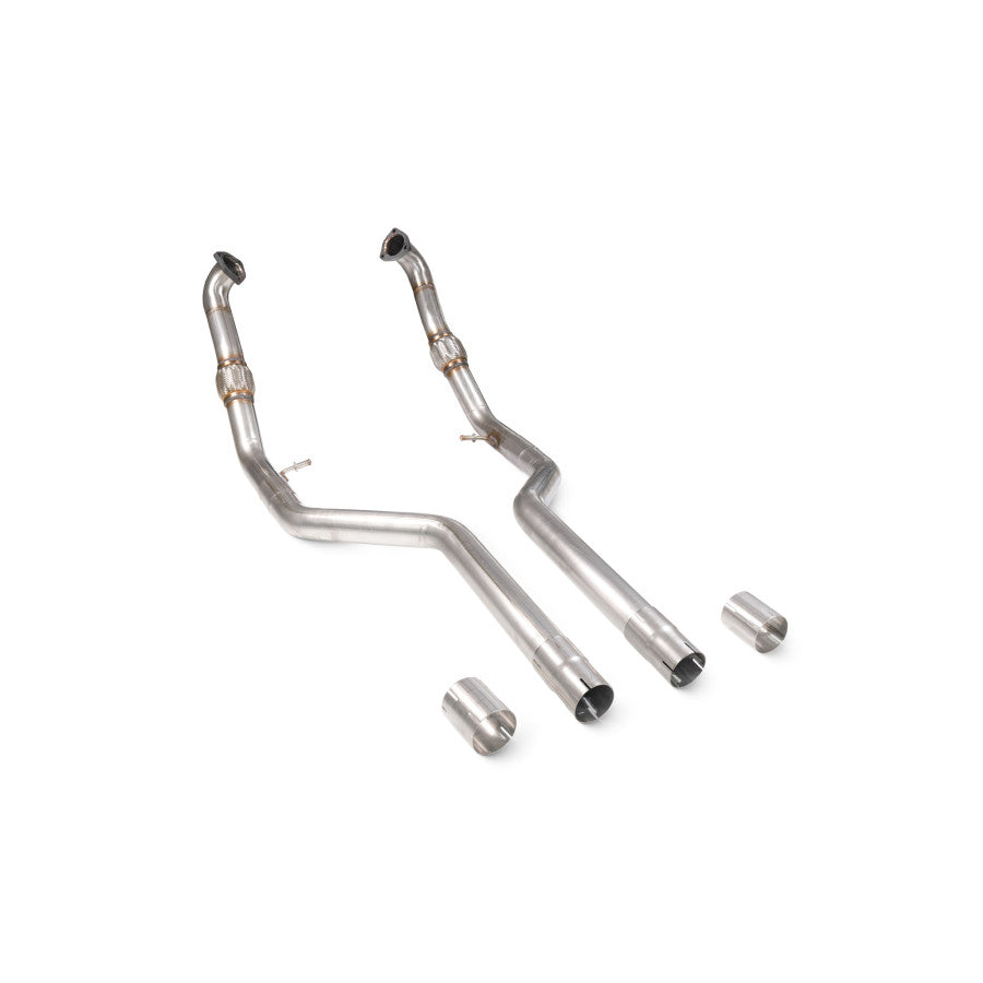 Scorpion Audi S4 (B9) Avant/Saloon/Sedan Front Section Exhaust Pipes - Dark Road Performance