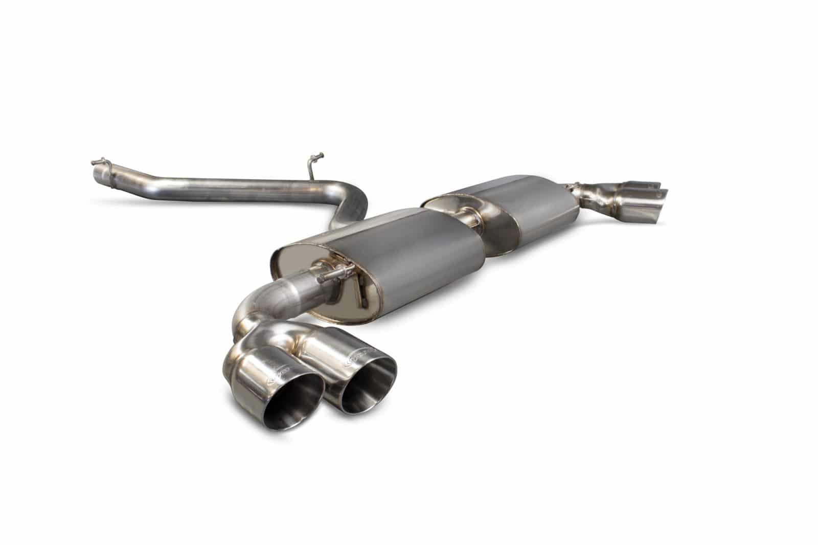 Scorpion Audi TT MK2 3.2 V6 & TT S MK2 (2006-2014) Cat-Back System - Dark Road Performance