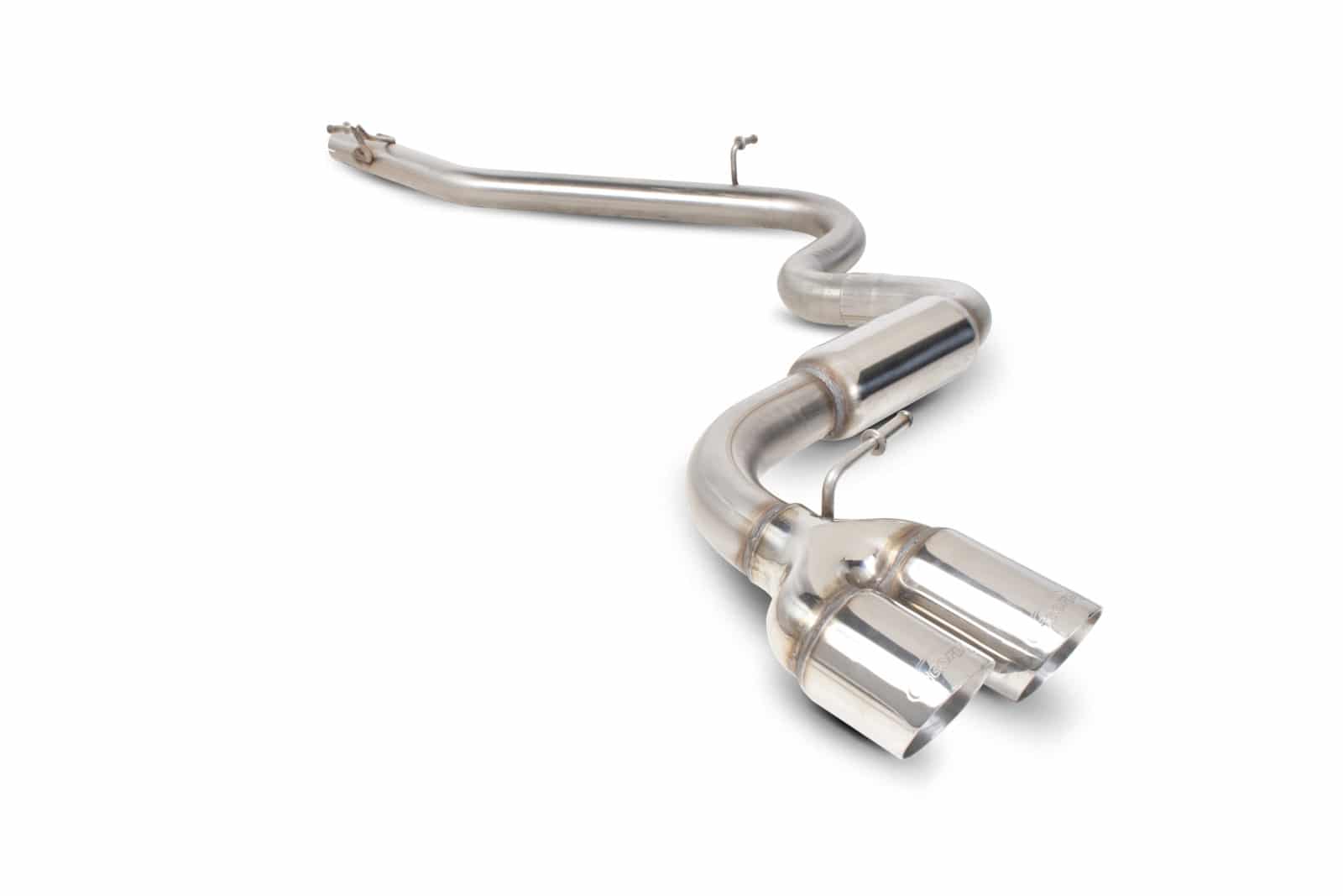 Scorpion Audi TT MK2 Quattro 2.0 TDI (09-14) Cat-Back System- Polished Twin STW Tips – SAU024 - Dark Road Performance