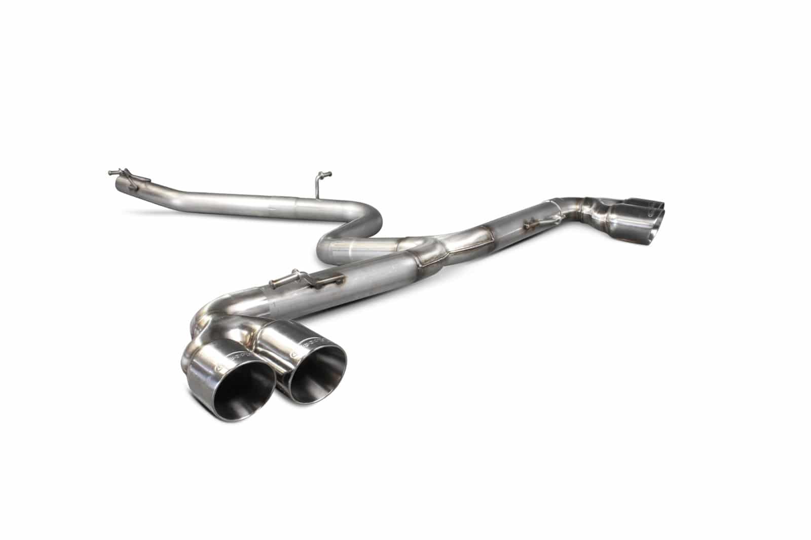 Scorpion Audi TT MK2 Quattro 2.0 TDI (09-14) Cat-Back System - Dark Road Performance