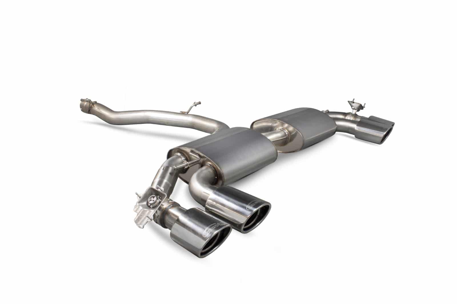 Scorpion Audi TT S MK3 (2014-16) Cat-Back Exhaust with Valves (Non-GPF Model Only) - Dark Road Performance