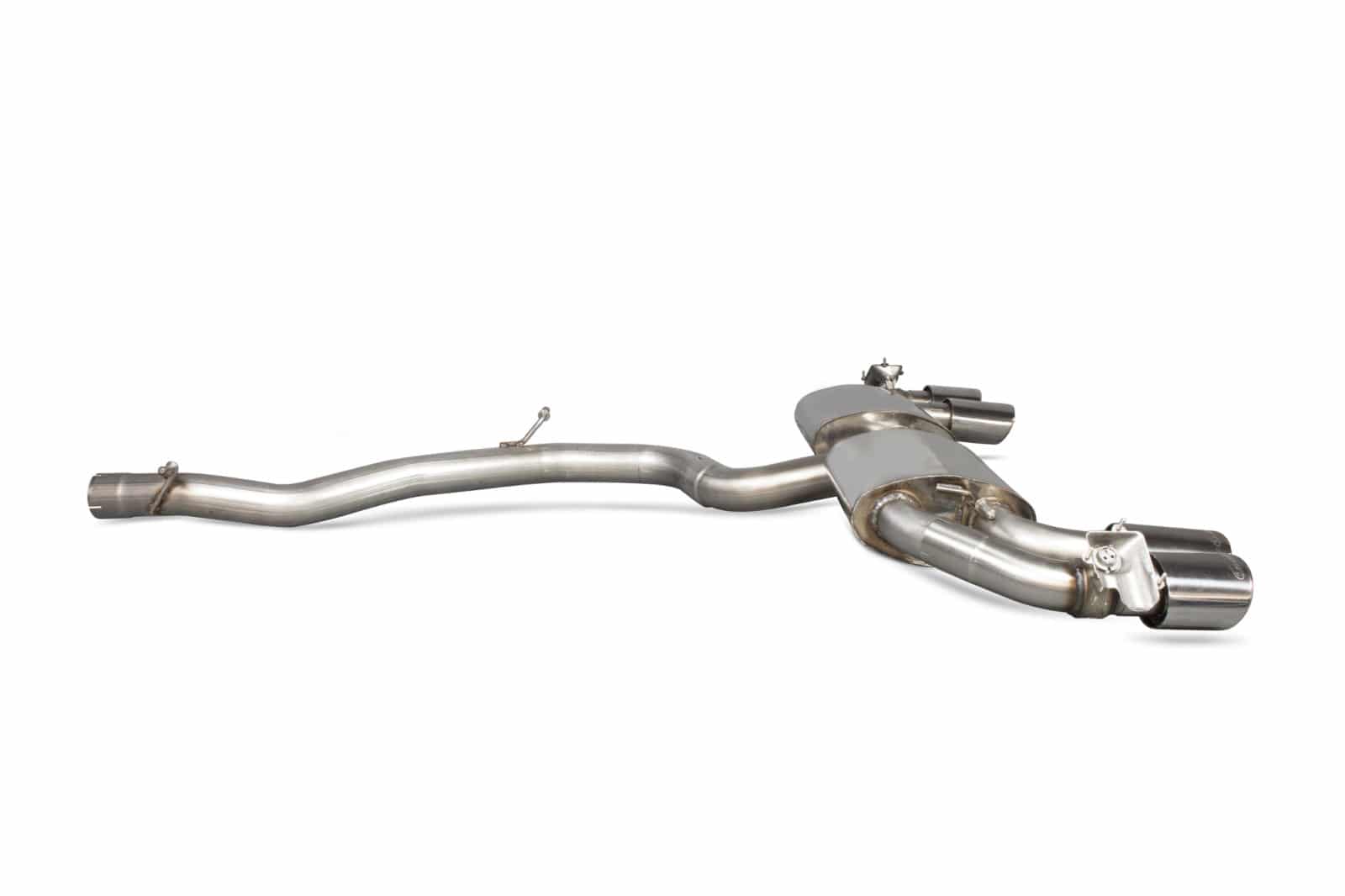 Scorpion Audi TT S MK3 (2014-16) Cat-Back Exhaust with Valves (Non-GPF Model Only) - Dark Road Performance