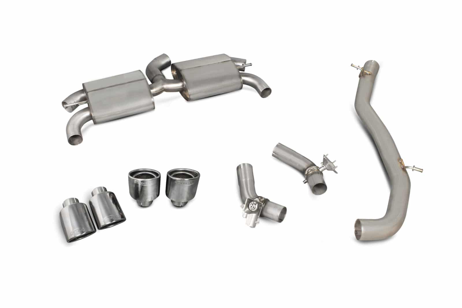 Scorpion Audi TT S MK3 (2014-16) Cat-Back Exhaust with Valves (Non-GPF Model Only) - Dark Road Performance