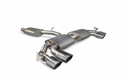 Scorpion Audi TT S MK3 (2014-16) Cat-Back Exhaust with Valves (Non-GPF Model Only)