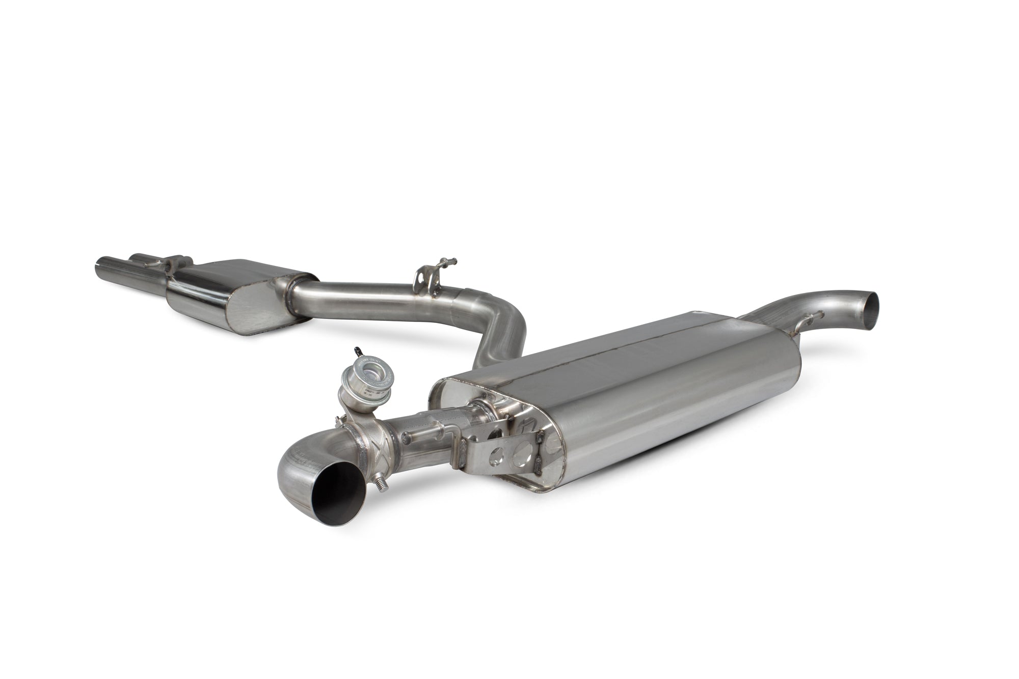 Scorpion Audi TTRS MK2 (9-14) Resonated Cat-back System with Valve – OE Fitment Tips – SAU077 - Dark Road Performance