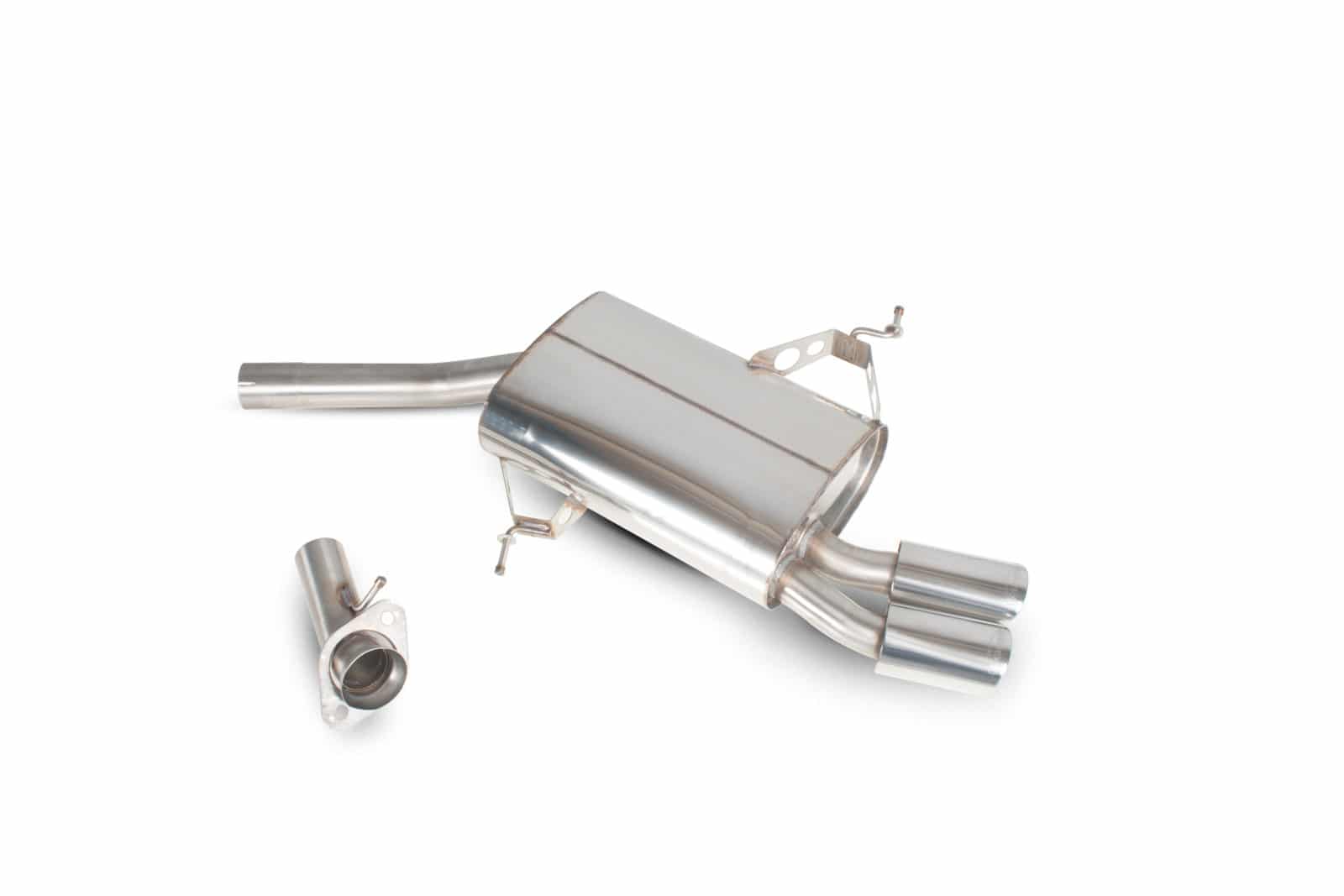 Scorpion BMW 3 Series (E90/E91/92) 325/328/330 (07-13) Rear Silencer Only – SBM064M - Dark Road Performance