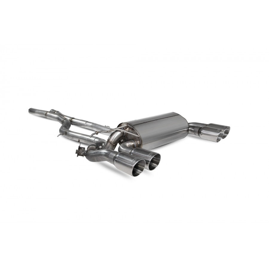 Scorpion BMW M2 Competition (F87N) (2018-20) GPF-Back System With Electronic Valves - Dark Road Performance