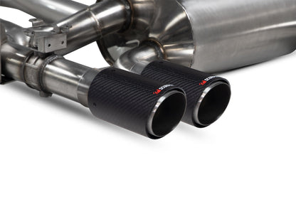 Scorpion BMW M3 (F80)/M4 (F82 F83) (2014-18) Non-Res Cat-Back System With Electronic Valves - Dark Road Performance