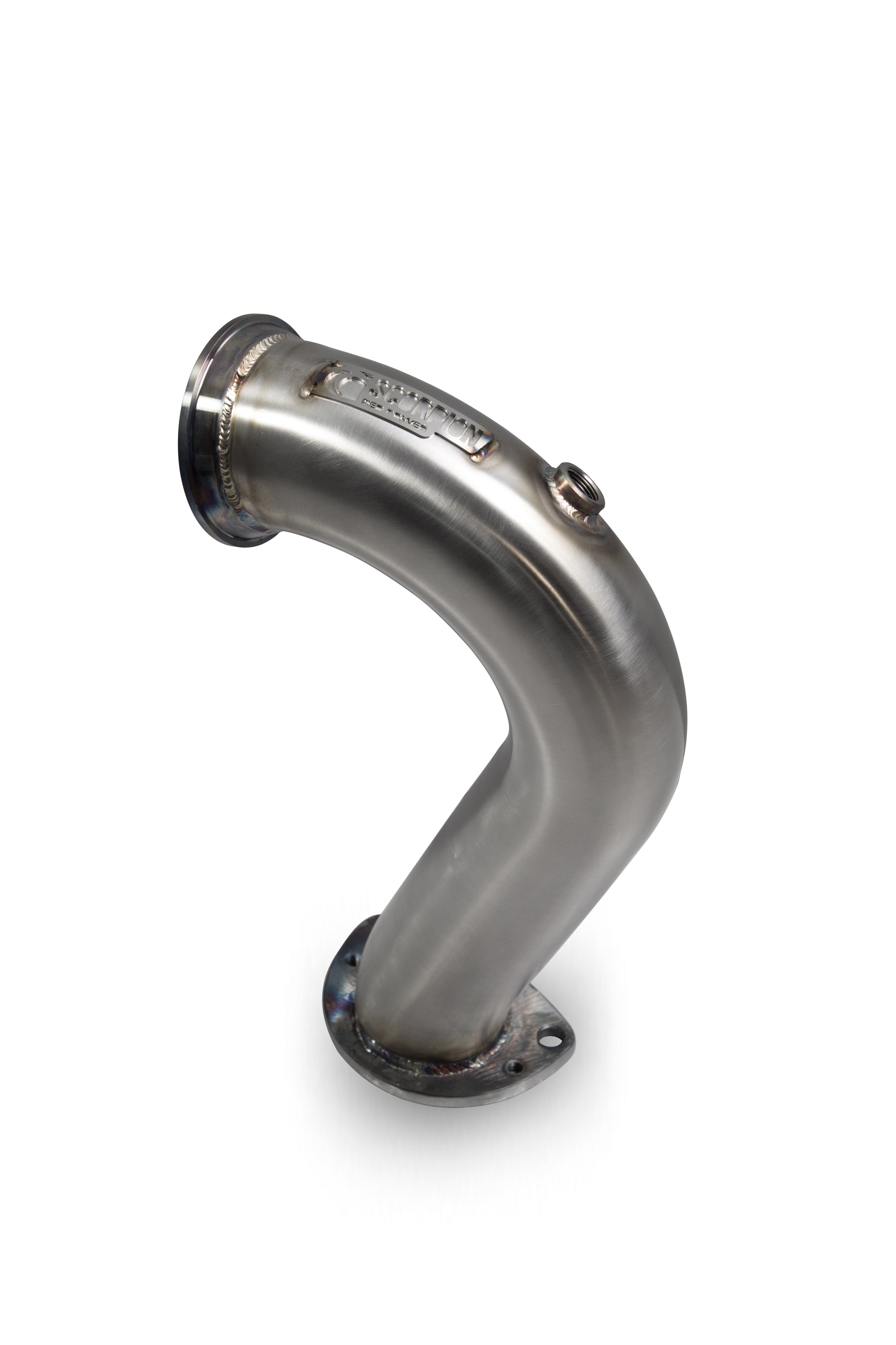 Scorpion Fiat 595/695 Garret Turbo Only (2015-18) De-cat Downpipe – SFTC006 - Dark Road Performance