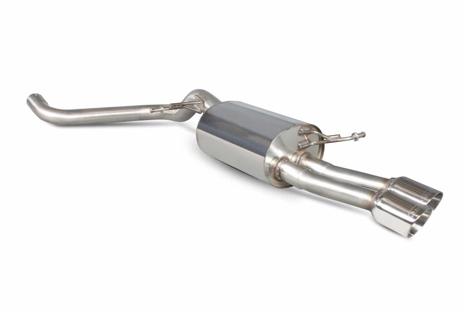 Scorpion Ford Fiesta 1.0L EcoBoost (2013-16) Rear Silencer Only - Dark Road Performance
