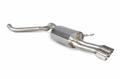 Scorpion Ford Fiesta 1.0L EcoBoost (2013-16) Rear Silencer Only - Dark Road Performance