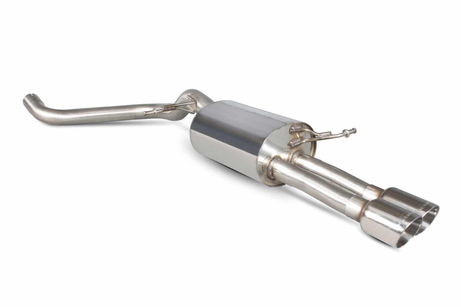 Scorpion Ford Fiesta 1.0L EcoBoost (2013-16) Rear Silencer Only - Dark Road Performance