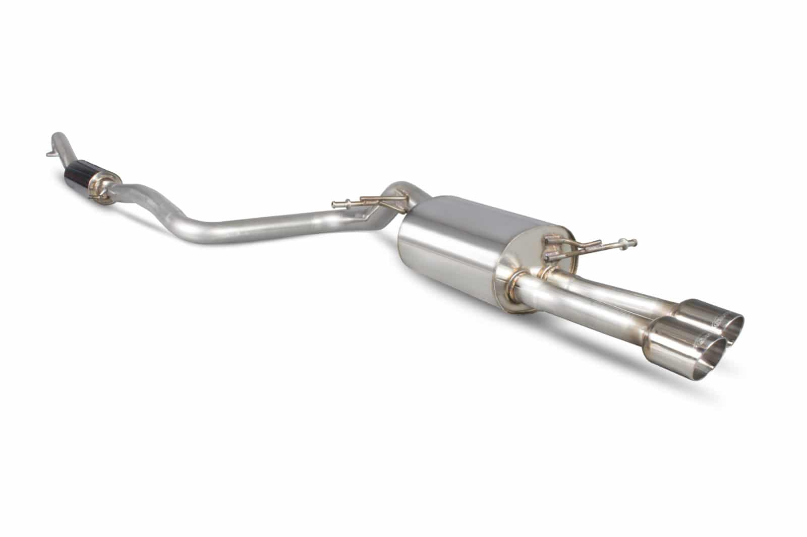 Scorpion Ford Fiesta 1.0L EcoBoost (2013-16) Resonated Cat-Back Exhaust - Dark Road Performance