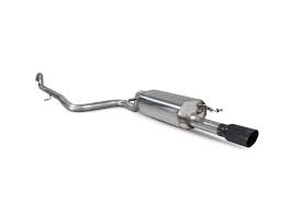 Scorpion Ford Fiesta MK8 ST-Line 1.0T (2017-Present) Non-Resonated Cat-Back System - Dark Road Performance