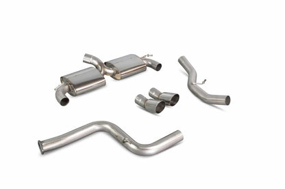 Scorpion Ford Focus RS MK2 (2009-11) Non-Resonated Cat-Back Exhaust - Dark Road Performance