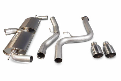 Scorpion Ford Focus ST225 MK2 (06-11) 3″ Resonated Cat-Back Exhaust - Dark Road Performance