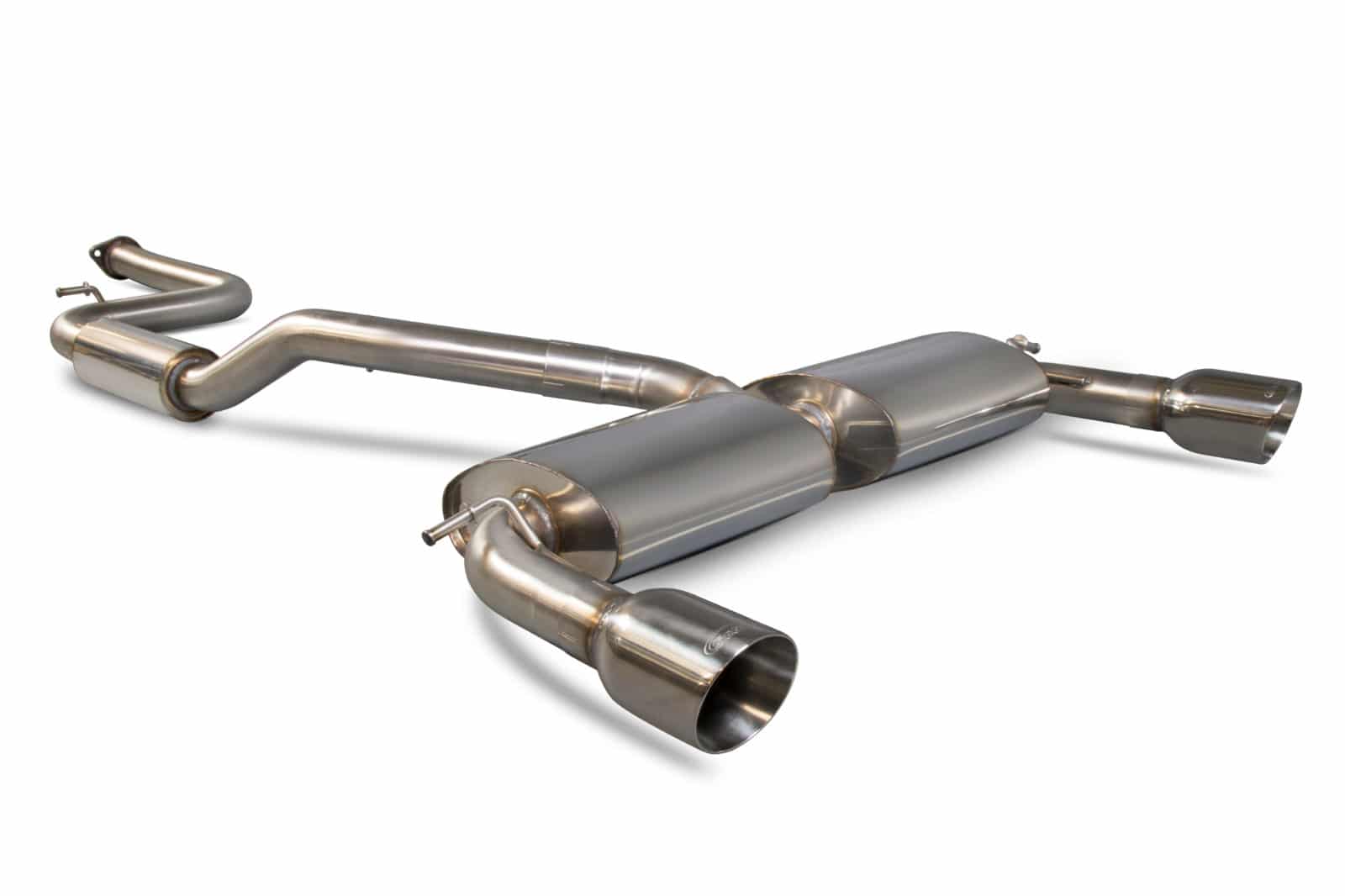 Scorpion Ford Focus ST225 MK2 (06-11) 3″ Resonated Cat-Back Exhaust - Dark Road Performance