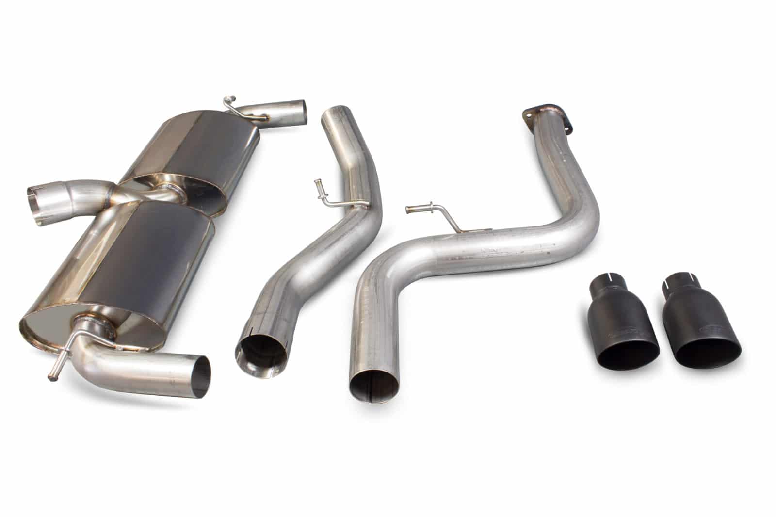 Scorpion Ford Focus ST225 MK2 (06-11) 3″ Resonated Cat-Back Exhaust - Dark Road Performance