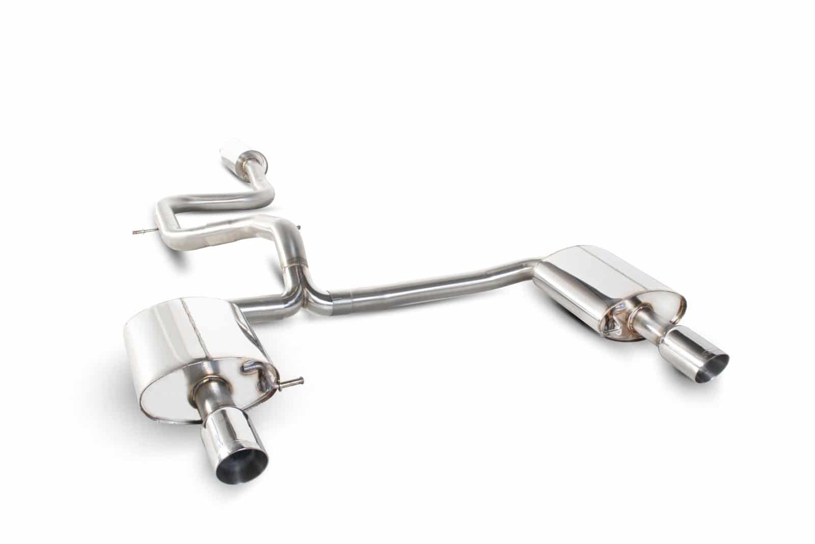Scorpion Ford Mondeo 2.5L Turbo Hatchback (2007-11) Resonated Cat-back Exhaust – SFD070 - Dark Road Performance