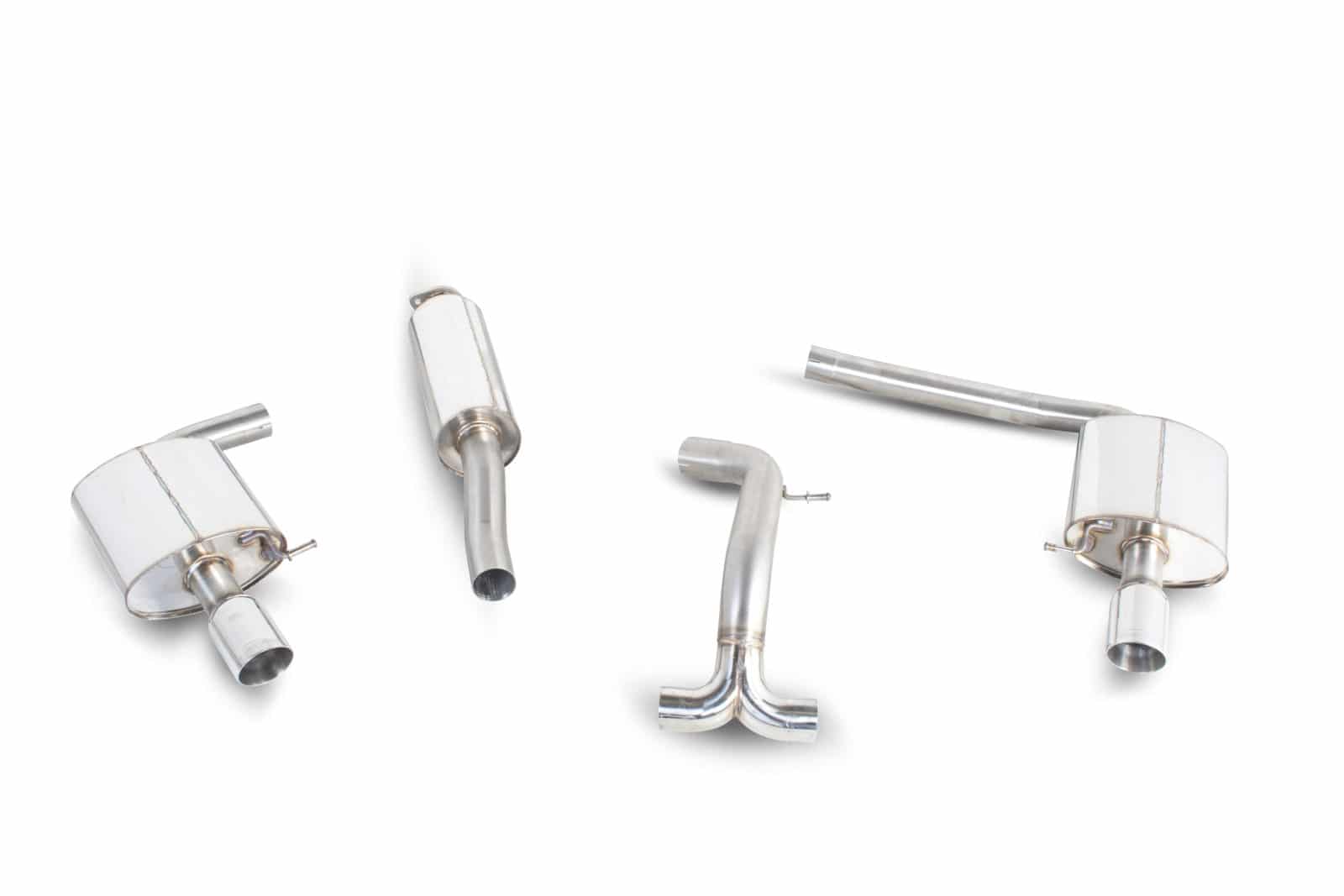 Scorpion Ford Mondeo 2.5L Turbo Hatchback (2007-11) Resonated Cat-back Exhaust – SFD070 - Dark Road Performance