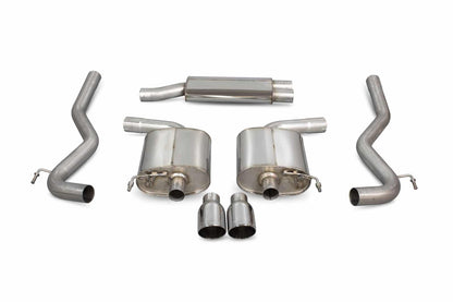 Scorpion Ford Mustang 2.3L EcoBoost (2015-16) Cat-Back Exhaust (Non-GPF Model Only) - Dark Road Performance