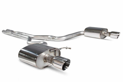 Scorpion Ford Mustang 5.0L V8 GT (2015-16) Cat-Back Exhaust (Non-GPF Model Only) - Dark Road Performance