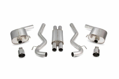 Scorpion Ford Mustang 5.0L V8 GT (2015-16) Cat-Back Exhaust (Non-GPF Model Only) - Dark Road Performance