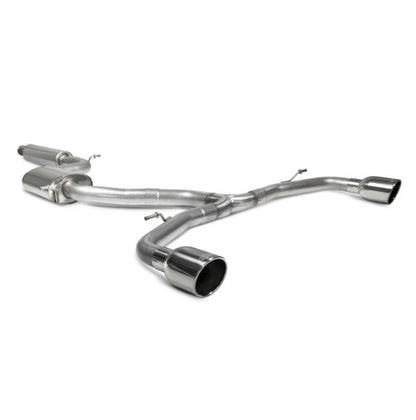 Scorpion GPF-back Exhaust System - Golf MK8 GTI - Dark Road Performance